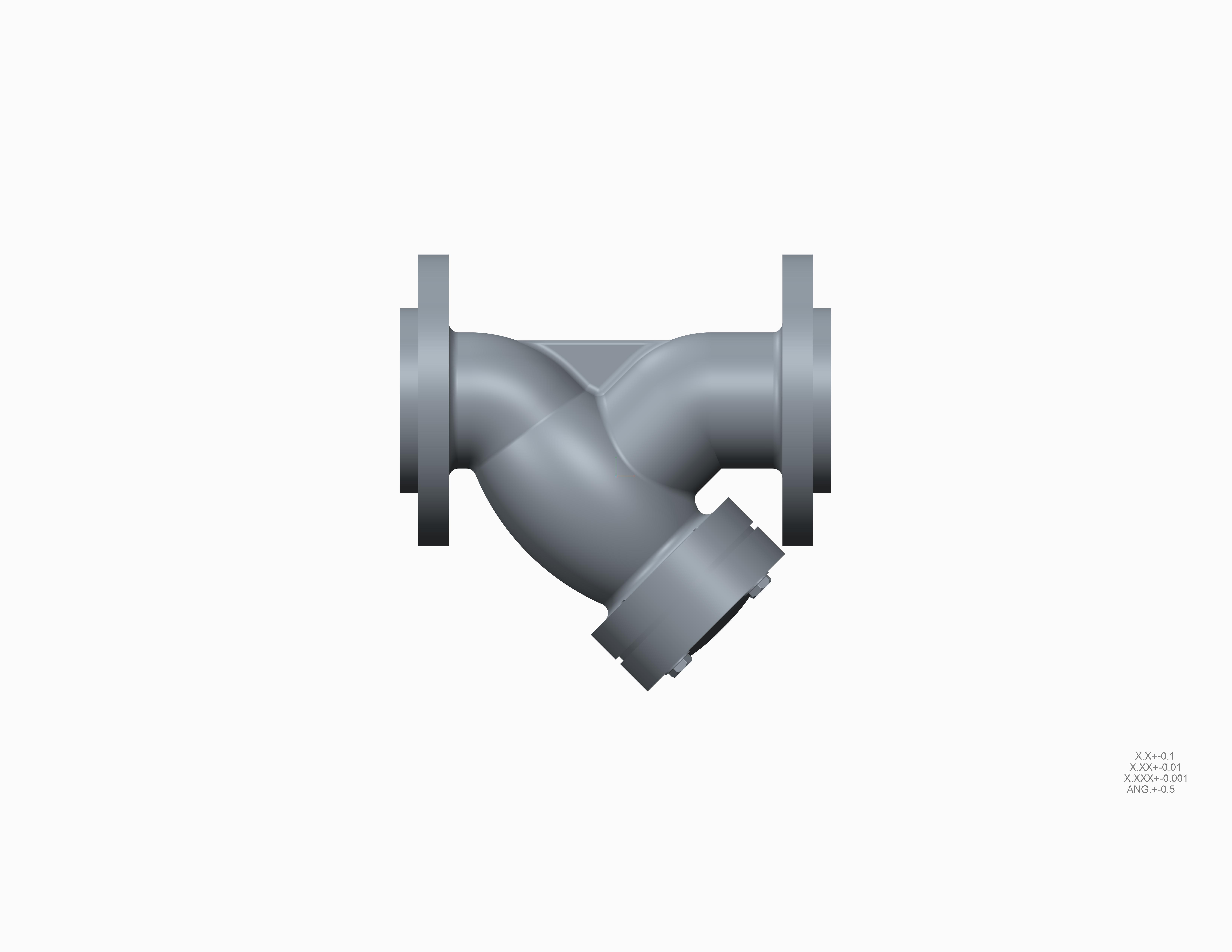 铸铁法兰Y型过滤器