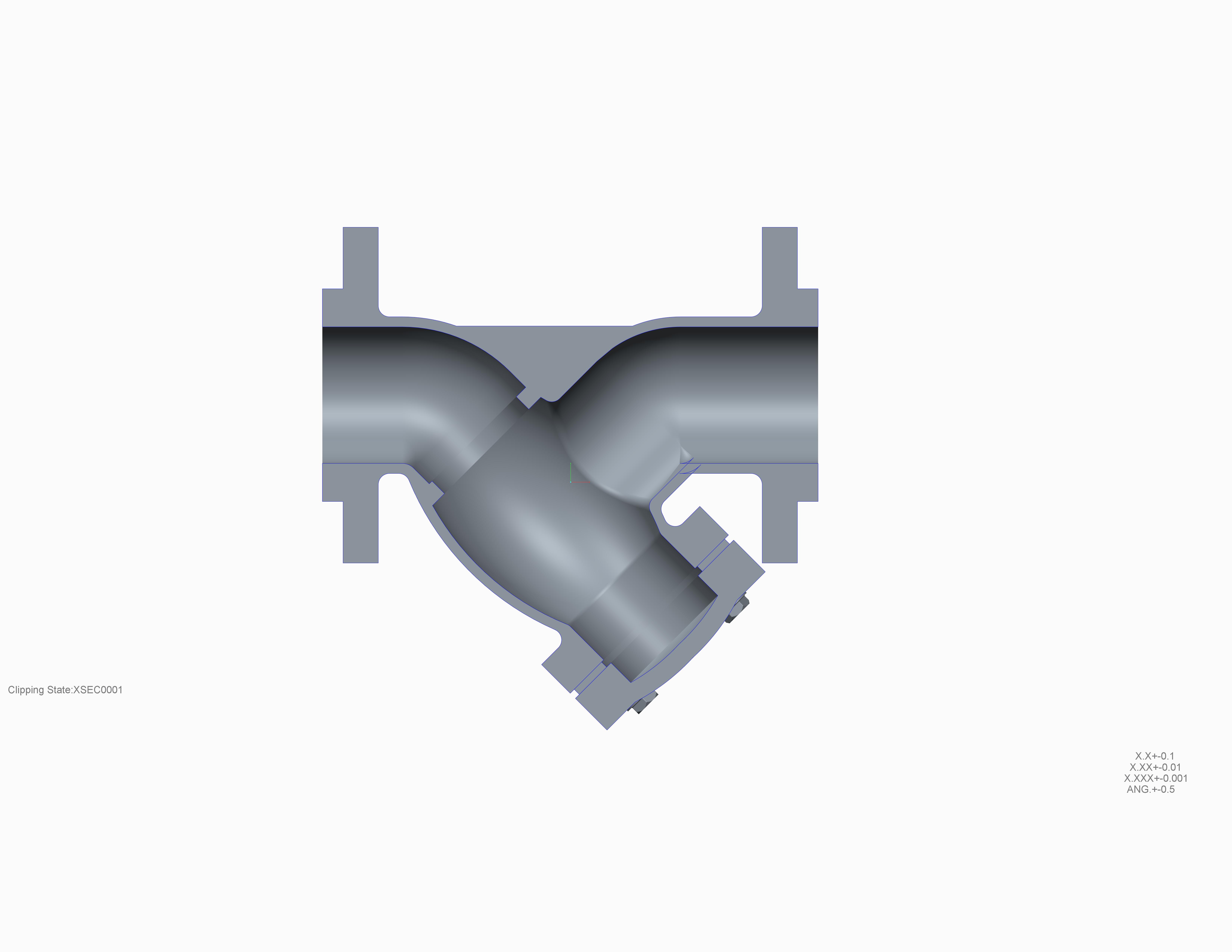 铸铁法兰Y型过滤器