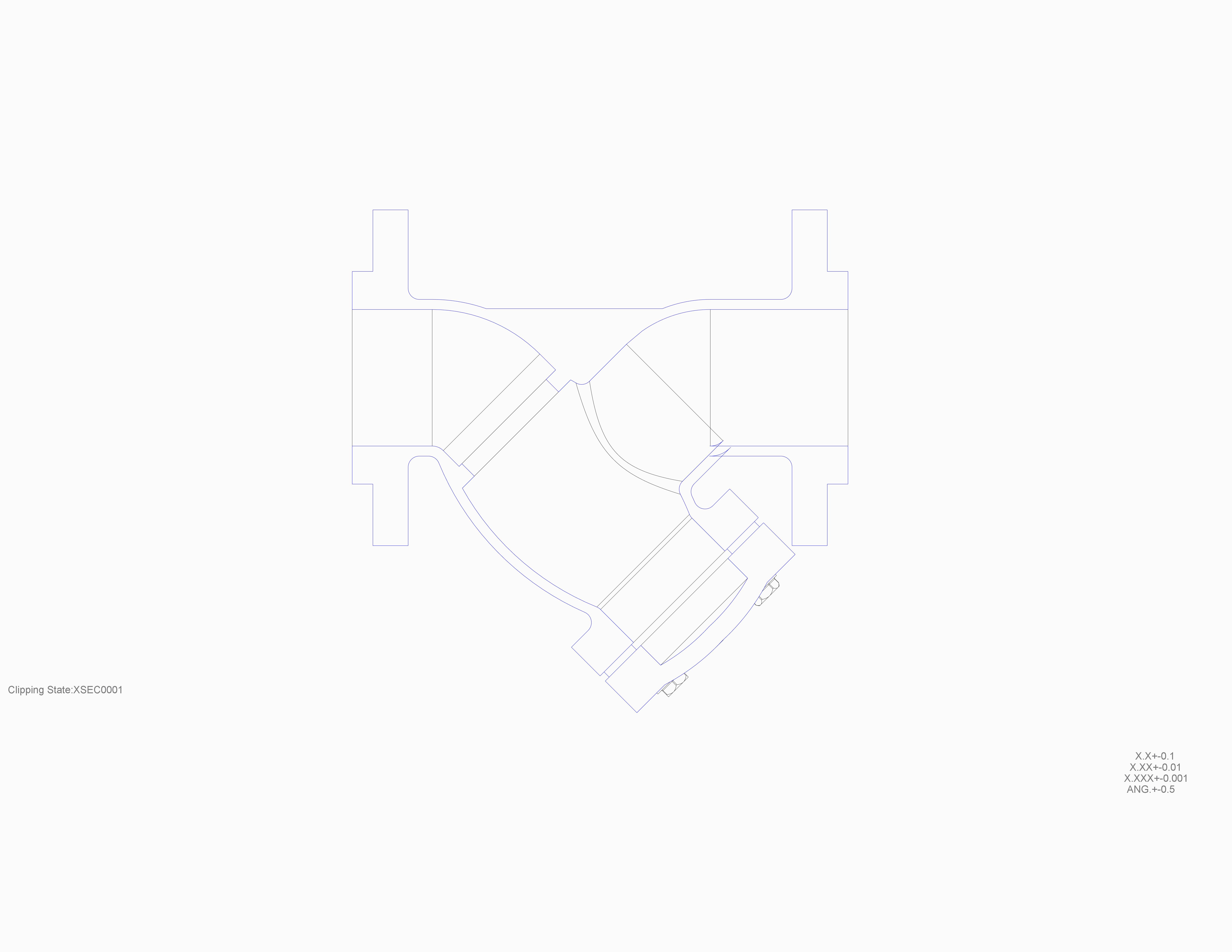 铸铁法兰Y型过滤器
