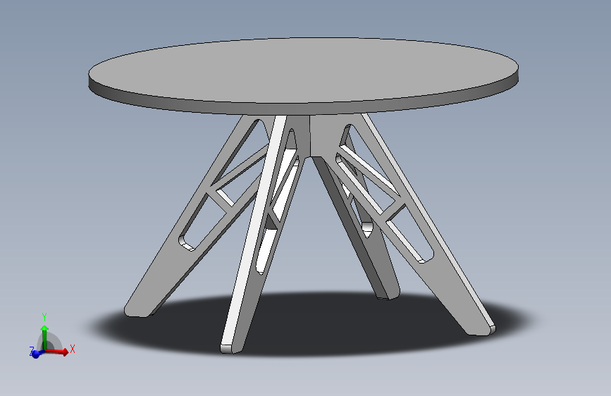 桌子 _veglia_ Ignacio Stesina 设计