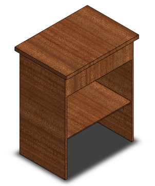 桌子 60x42.5x76.6 厘米