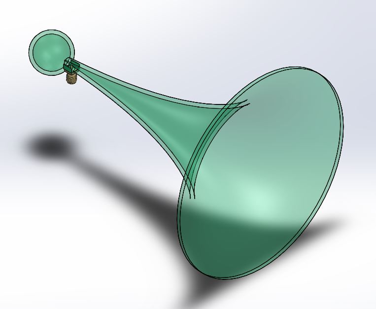3D Vivaldi 天线