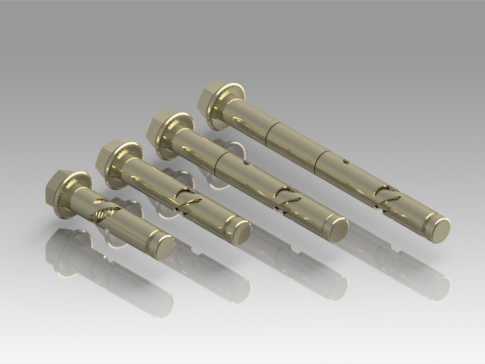 12mm DYNA BOLT 薄弱范围锚
