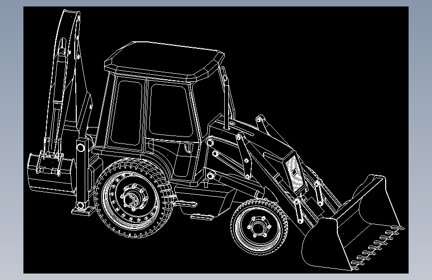 JCB 挖掘装载机 3DX 超级