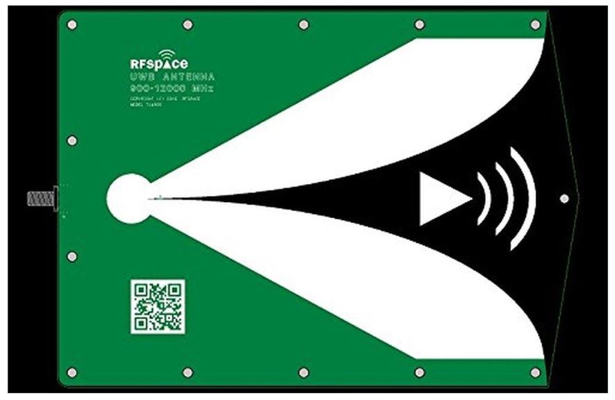 RFSpace 平面超宽频 (UWB) 900 MHz 至 12 GHz 印刷电路板 (PCB) 天线