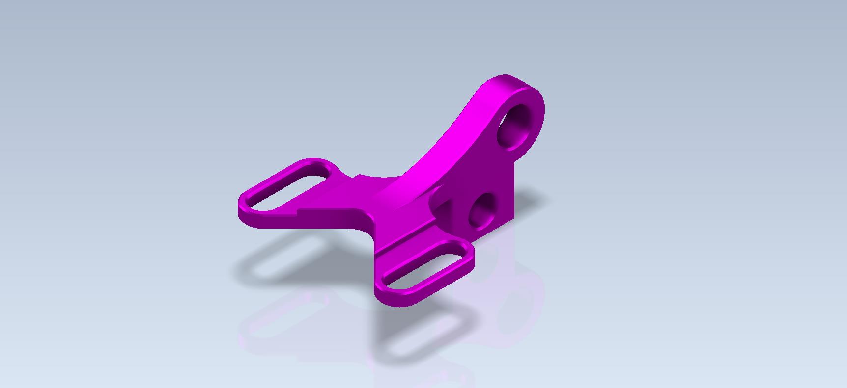 Studycadcam 3D CAD 练习 214_ 锚支架 Autodesk Inventor Pro