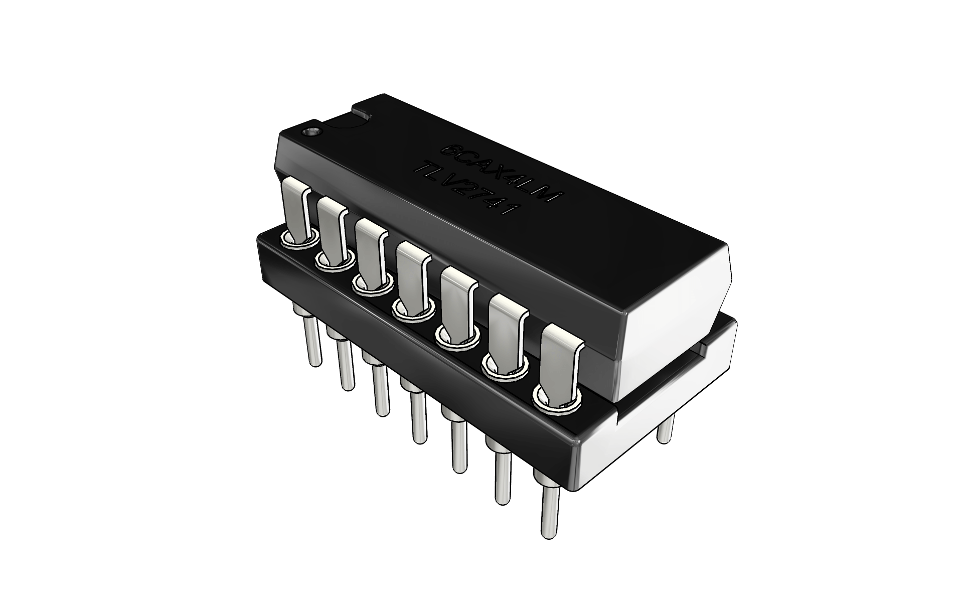 TLV2741 操作放大器。