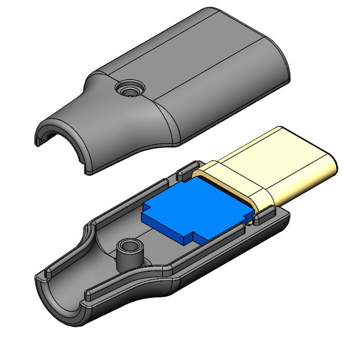 USB-C 分线板盒