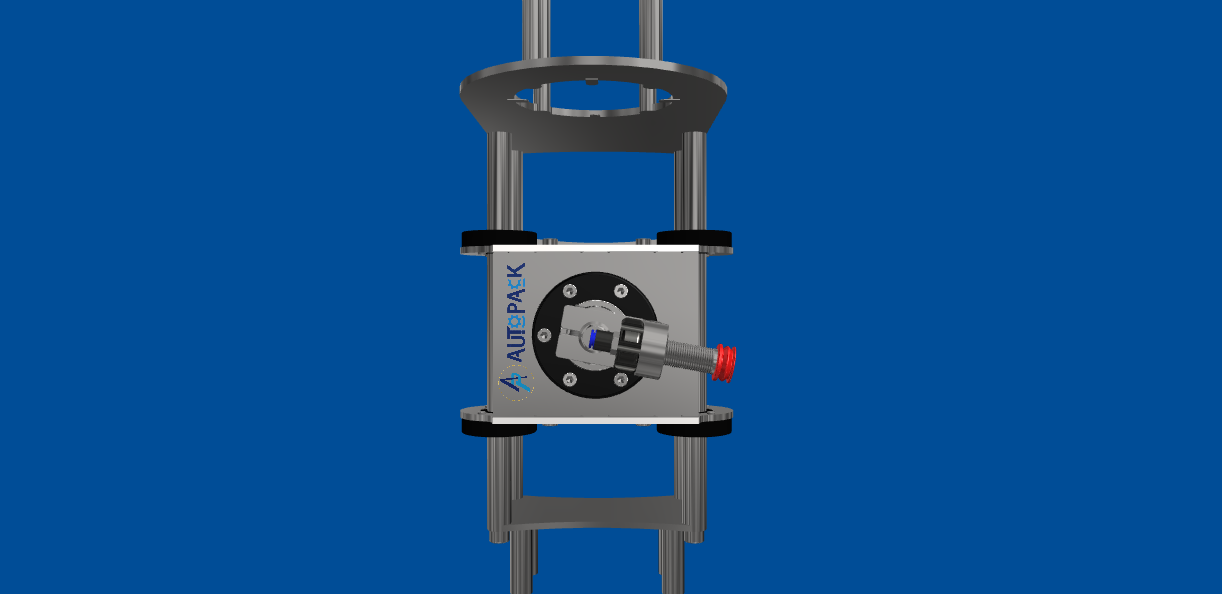 杯子灌装和封盖机 _ 盖子封口机 _ Autodesk Inventor _