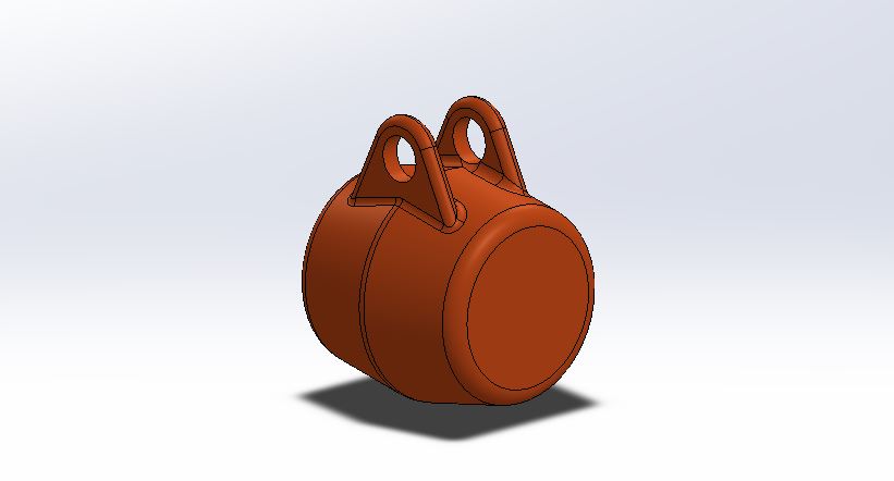 四轴无人机带集成相机 - 完整的SolidWorks装配图