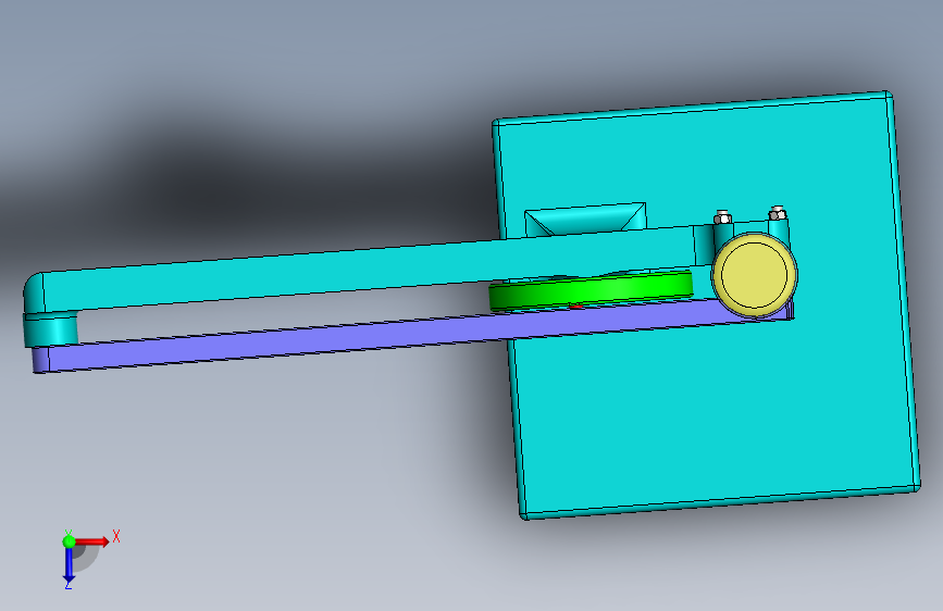 槽杆快速回程机构