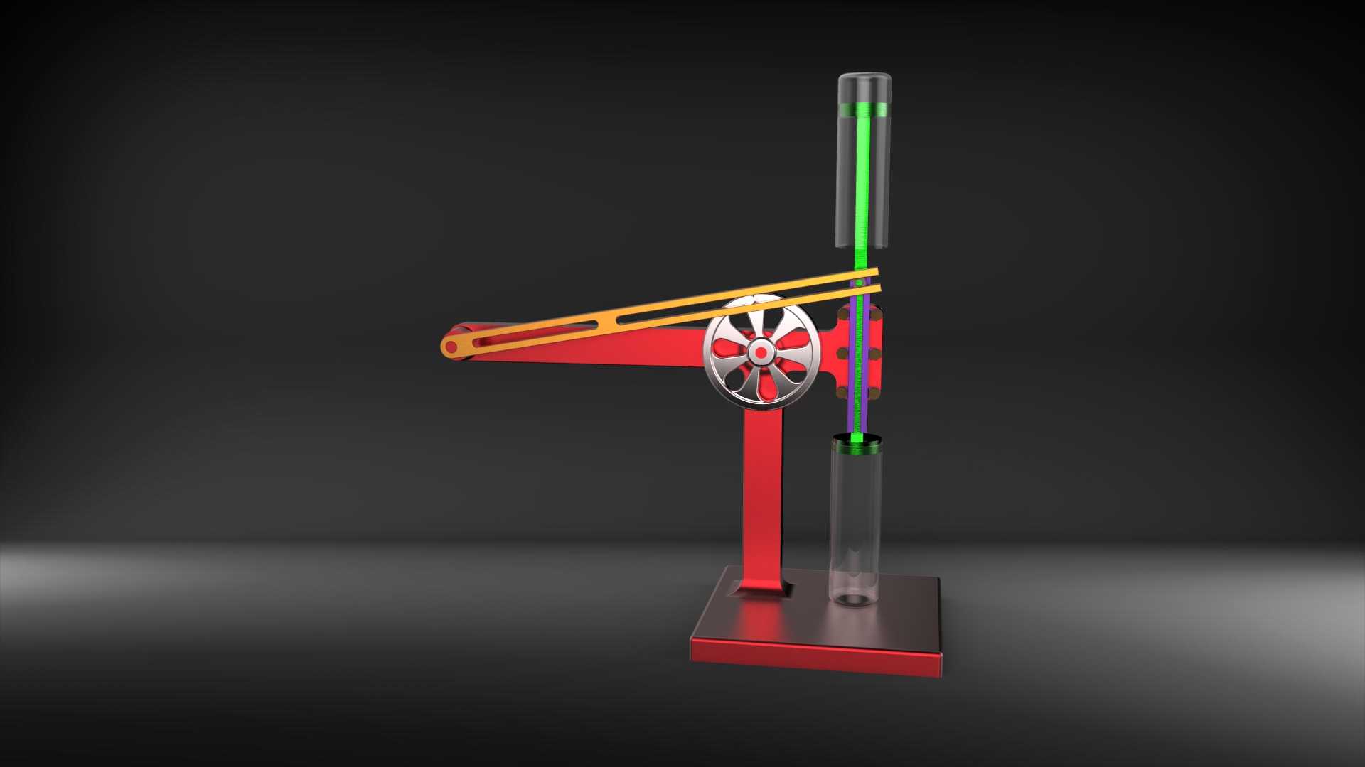 槽杆快速回程机构