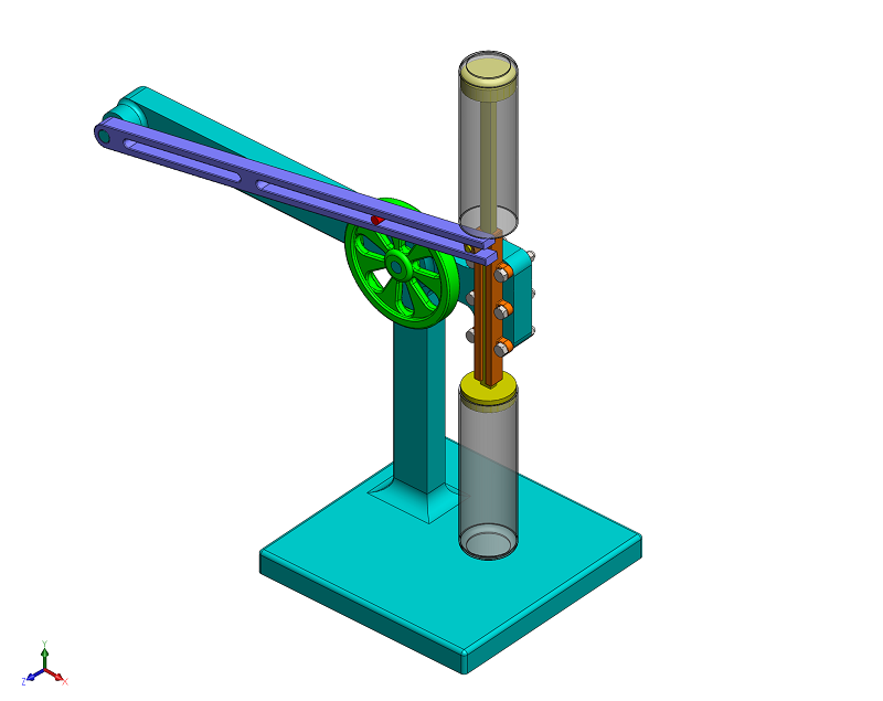 槽杆快速回程机构
