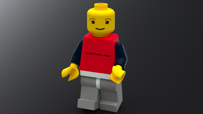 经典乐高人物 - SolidWorks组件
