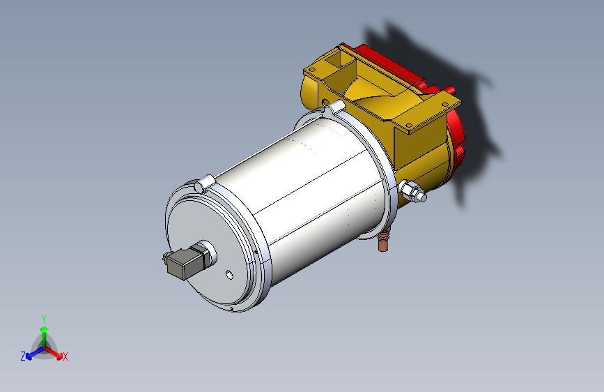 SKF润滑系统solidworks三维图