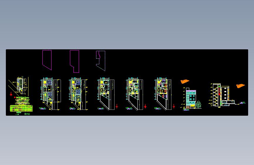 4层2单元公寓Revit 2019
