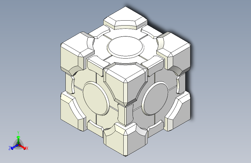 Aperture Science 重力储存方块