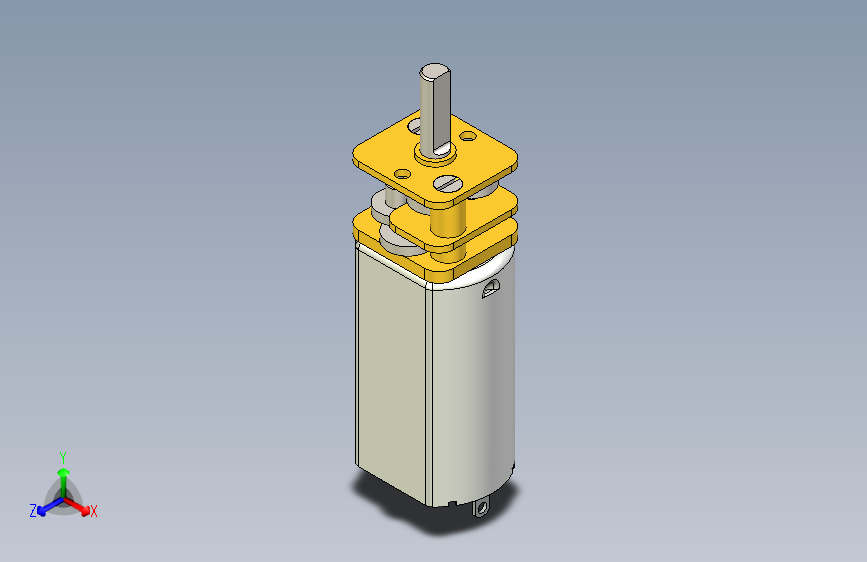 10转_分钟+6伏+60毫安+3毫米轴+迷你直流齿轮箱电机