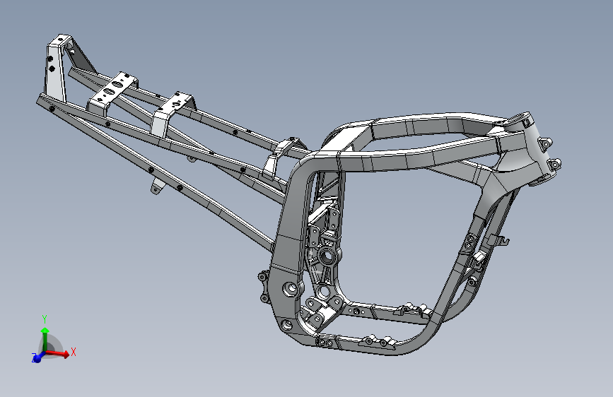 cadre 1100 gsxr 1990 框架