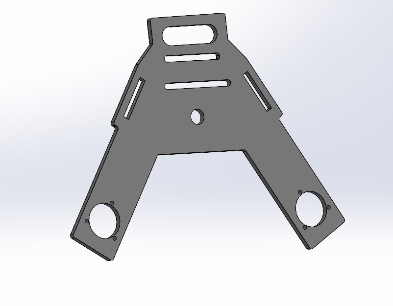 铁磁壁面轮式攀爬机器人3D数模图纸 Solidworks设计 附STEP