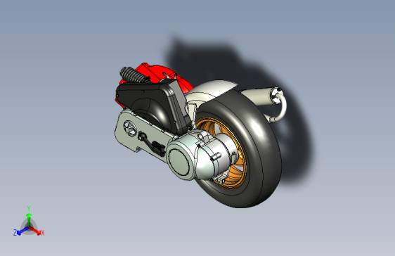 CVT+摩托车变速系统