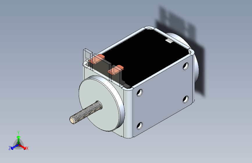 DC+24伏+14毫米行程推拉电磁阀