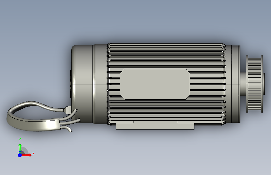 MOTEUR+IM-B5-3001+__+220V+交流电 正面视图