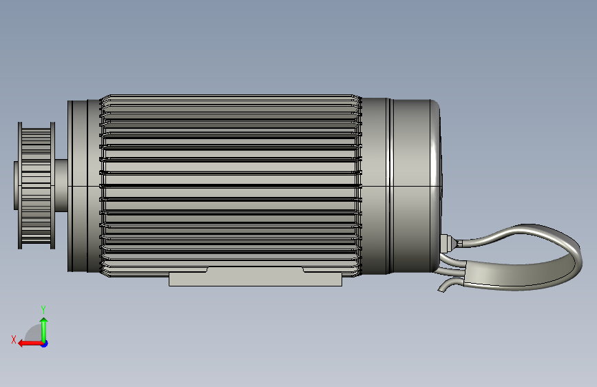 MOTEUR+IM-B5-3001+__+220V+交流电 背面视图