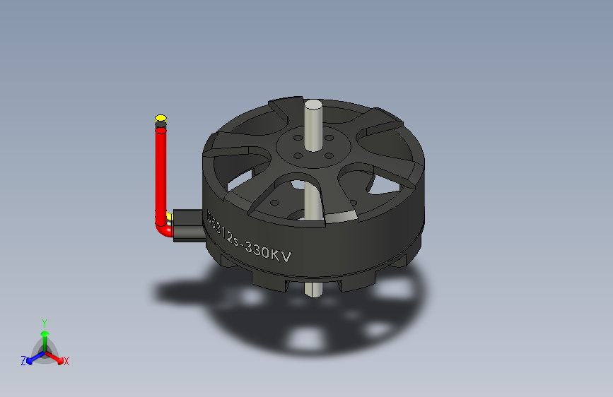 Odrive+双轴电机+D5312s+330KV