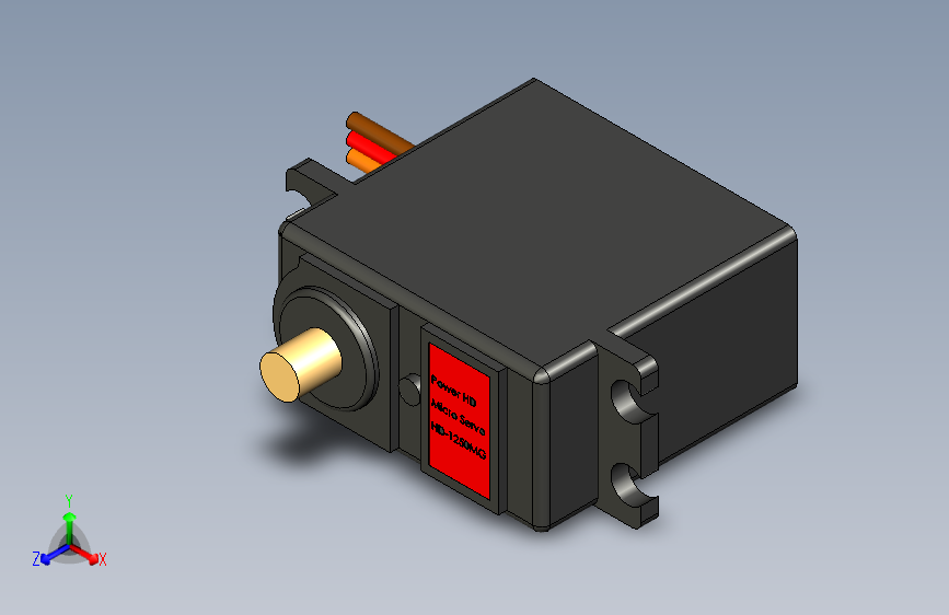 PowerHD+HD-1250MG+伺服