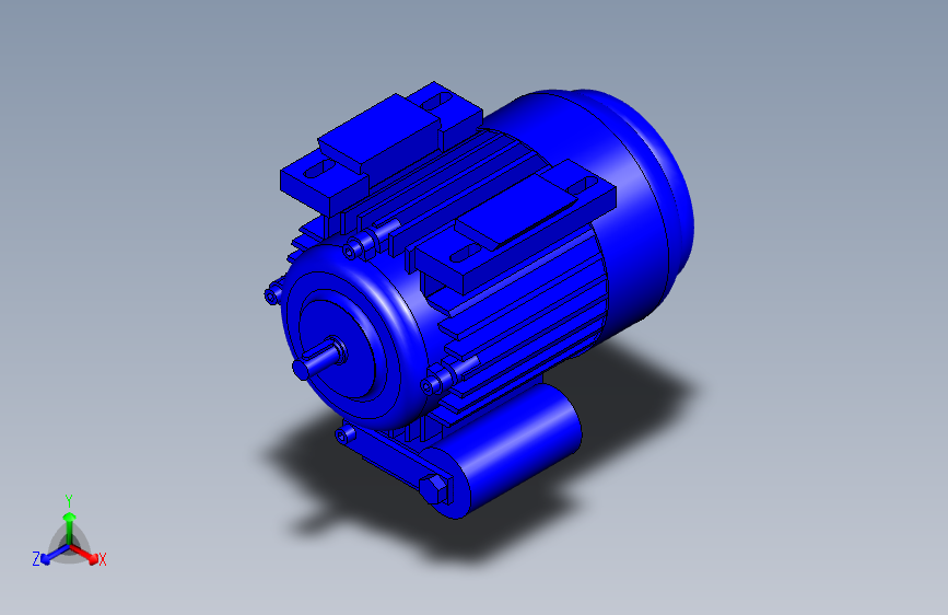 Solidworks中的电机