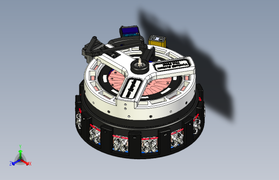Surron双电机支架，电机和变速器舵机