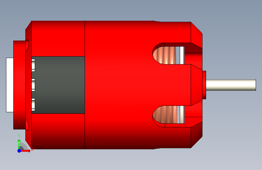 Turnigy+赛道之星舵机 正面视图