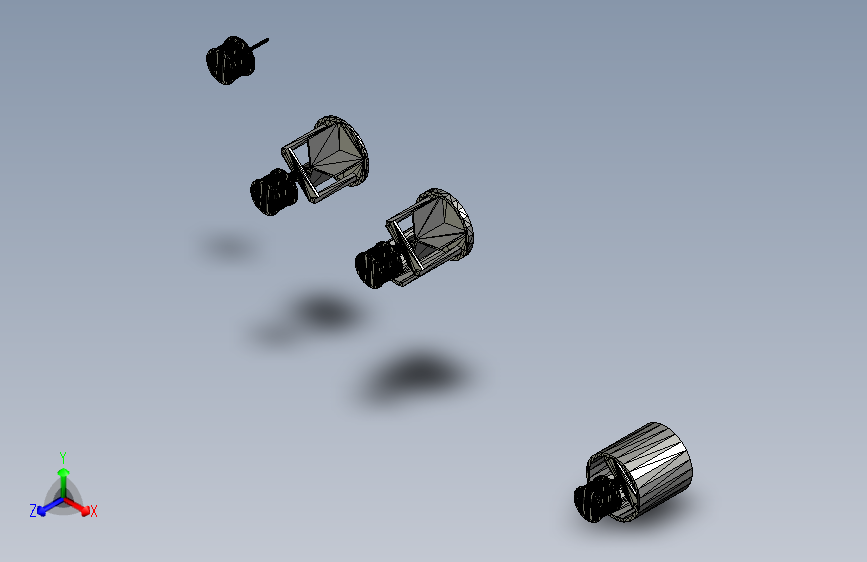 步进电机头轮子舵机