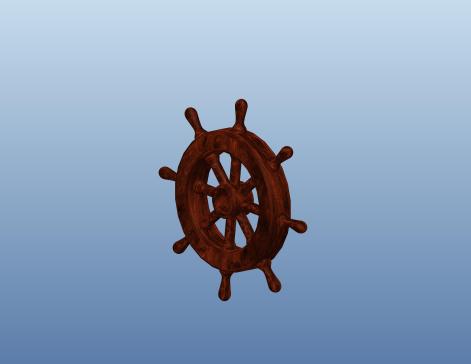 帆船方向盘