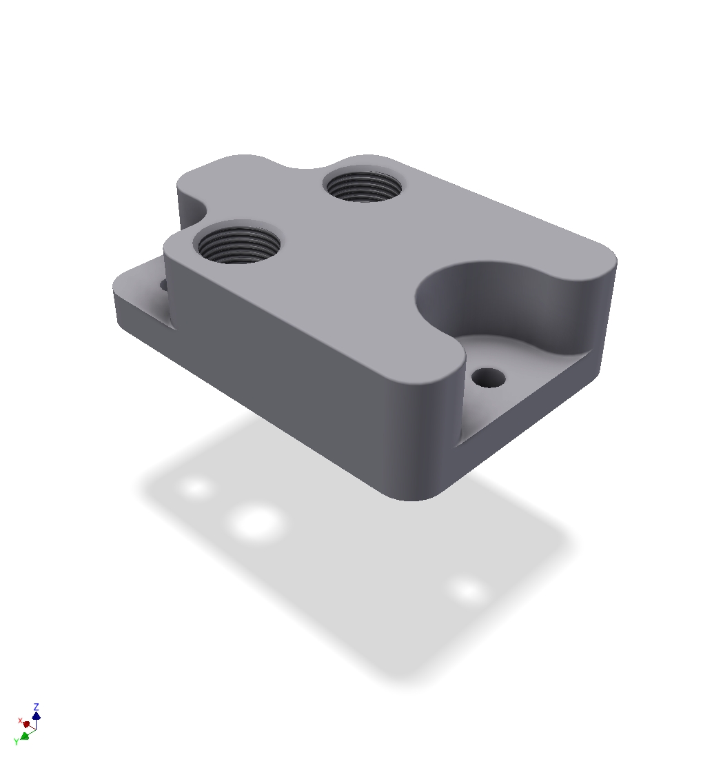 大众4型车用油冷却器旁通盖板 - 大众发动机