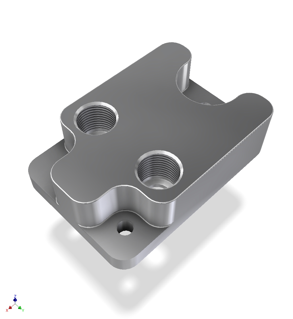 大众4型车用油冷却器旁通盖板 - 大众发动机