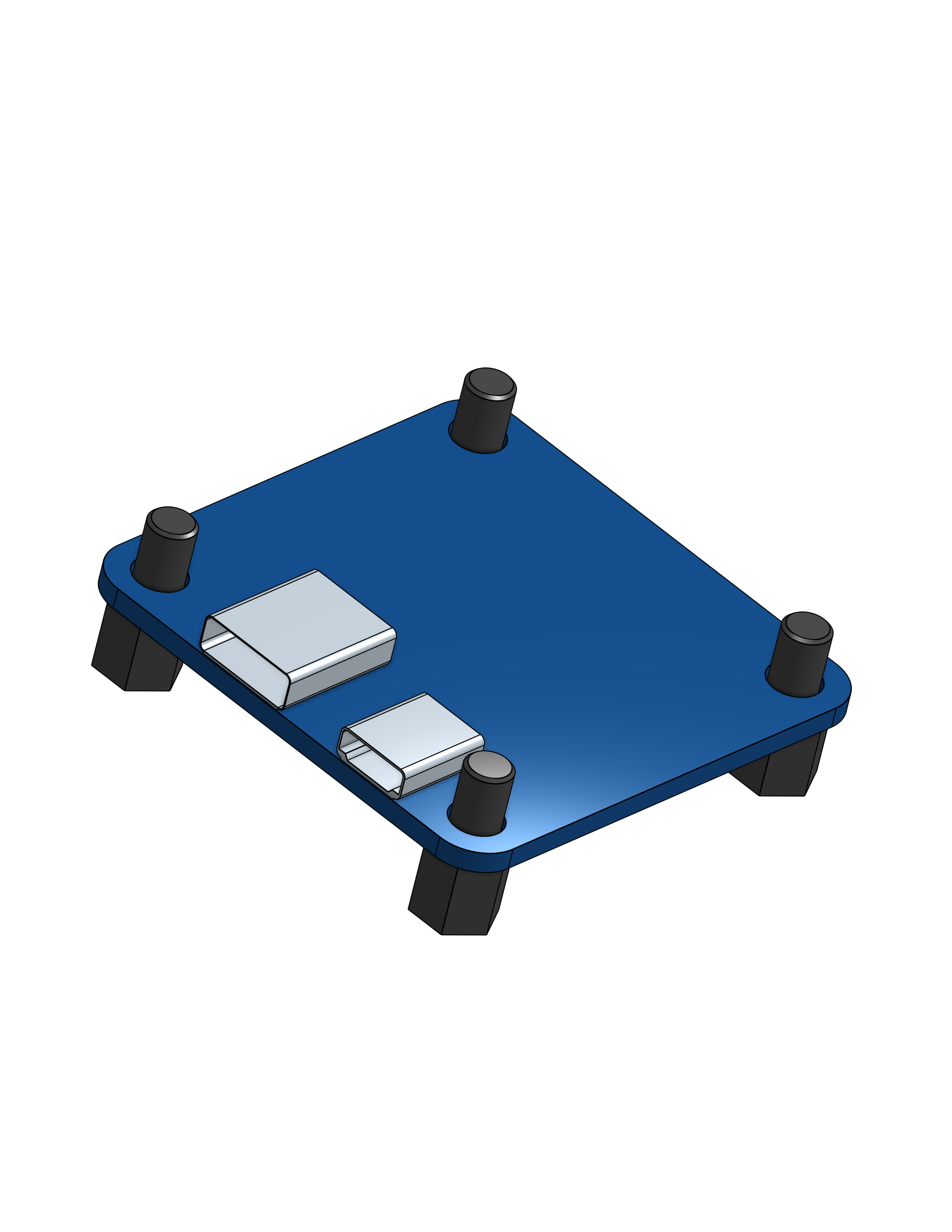 简单模型的Hawkeye V5分裂FPV摄像头和HDMI板