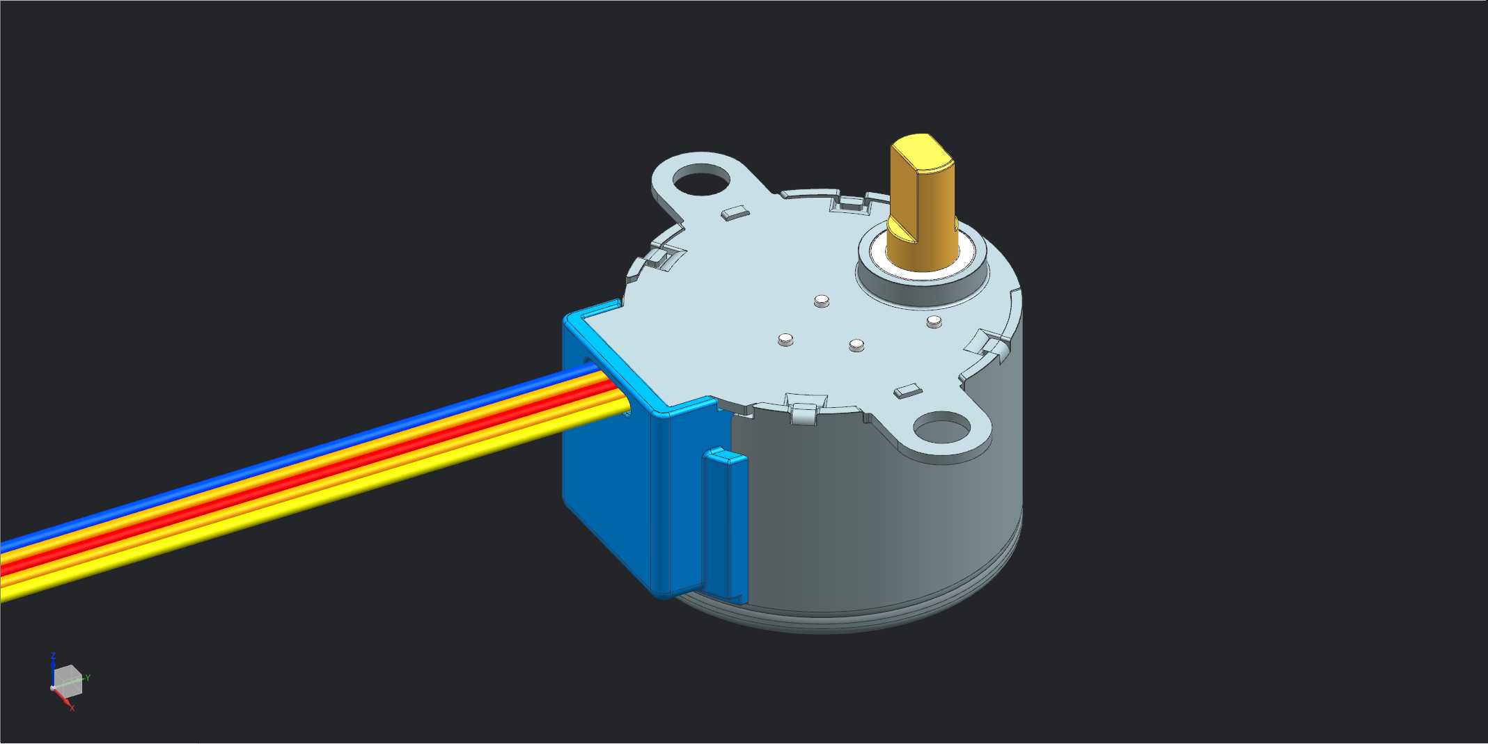 28BYJ-48+ULN2003A 步进电机模块适用于Arduino