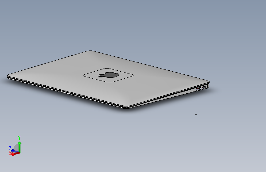 苹果Macbook Air 主视图