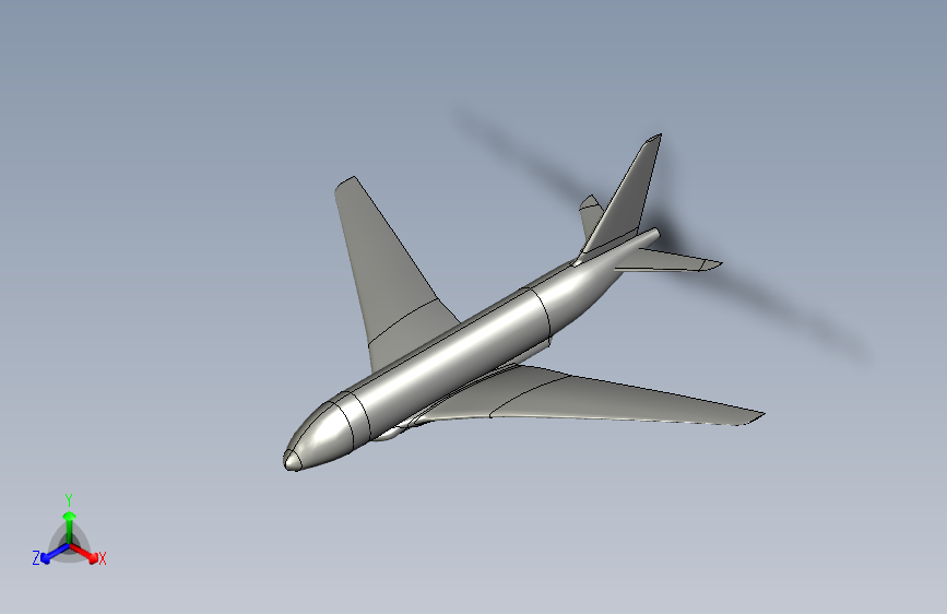 A380 模型使用蓝图，一次尝试