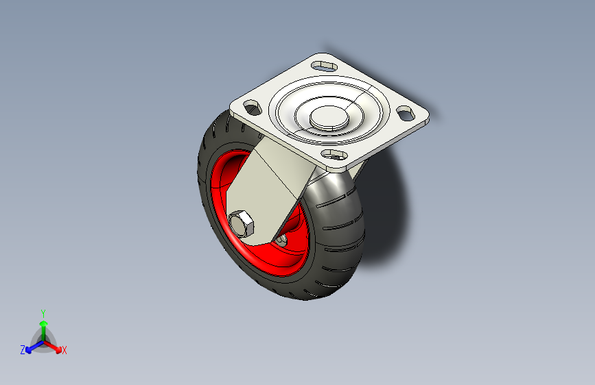Roda Caster 6英寸重型脚轮