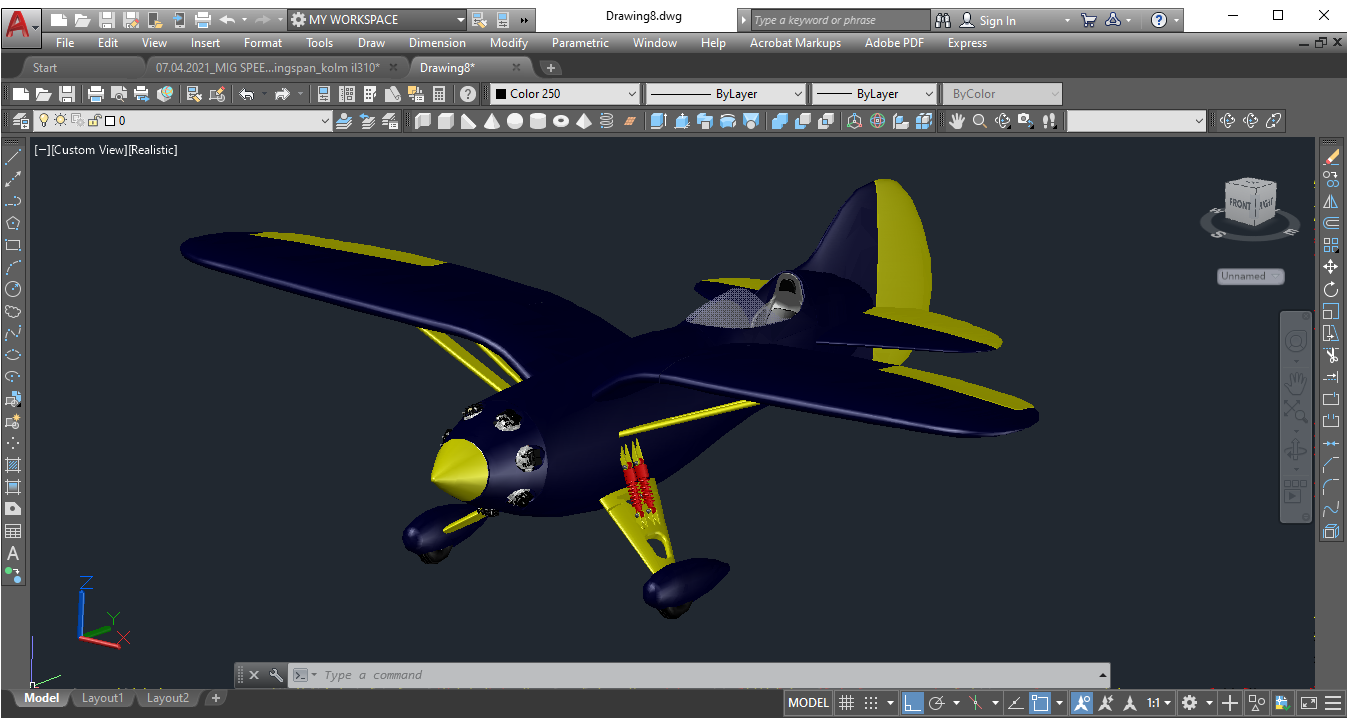 RC - 赛车咖啡概念