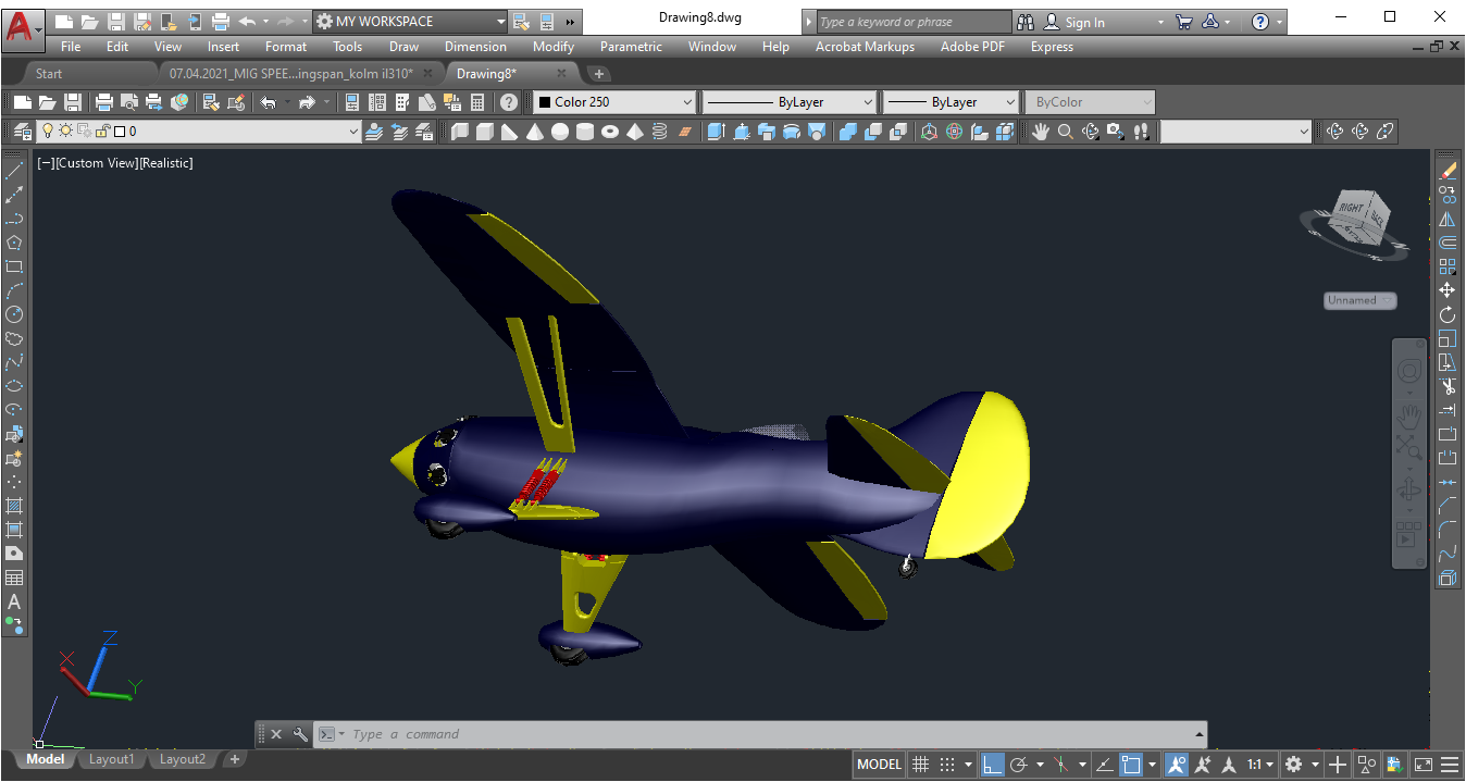 RC - 赛车咖啡概念