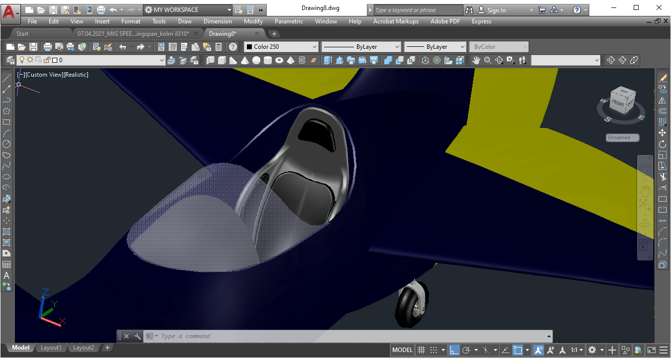 RC - 赛车咖啡概念