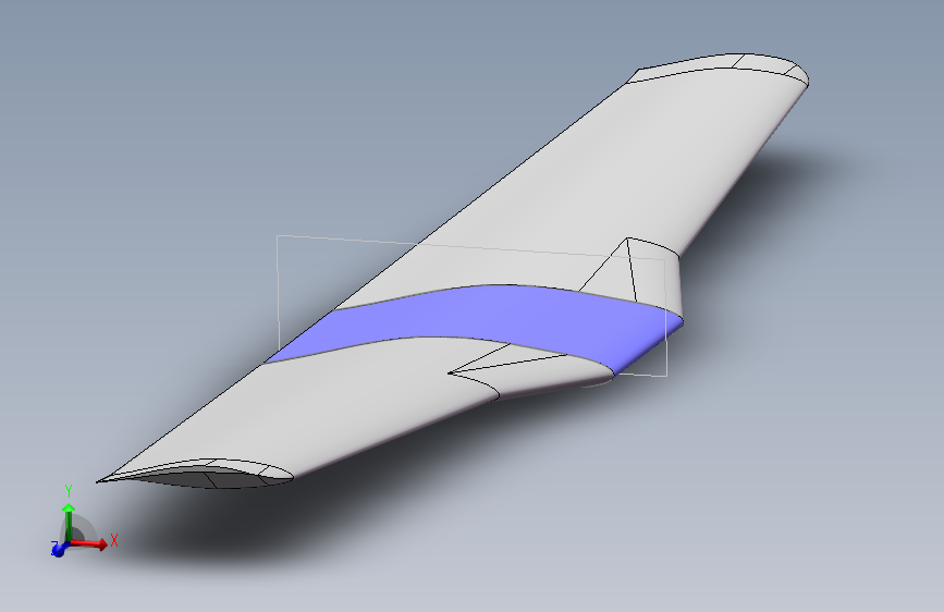 Ribblet翼型 GA40A215 起落架_速度条_霍纳_襟翼