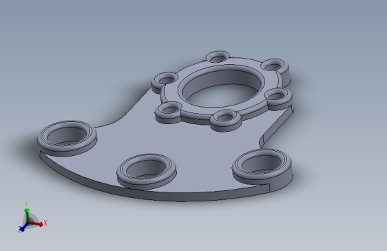 SolidWorks 初始模型