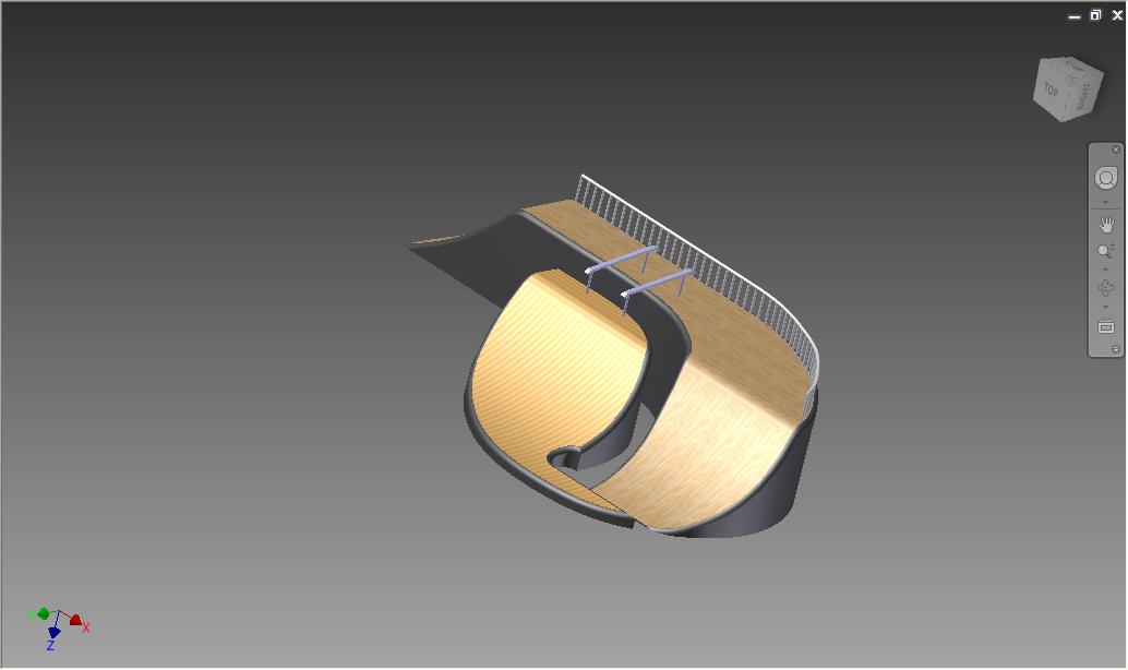 滑冰场的障碍物