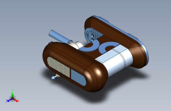 蓝和棕用于 SMEG