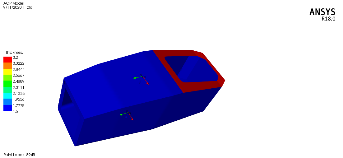 碳纤维单体底盘